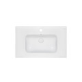 Раковина Qtap Albatross E49 800х490х200 White с донным клапаном QT01119080E49W