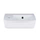 Раковина Qtap Tern 375х245х135 White з донним клапаном QT171110100LW