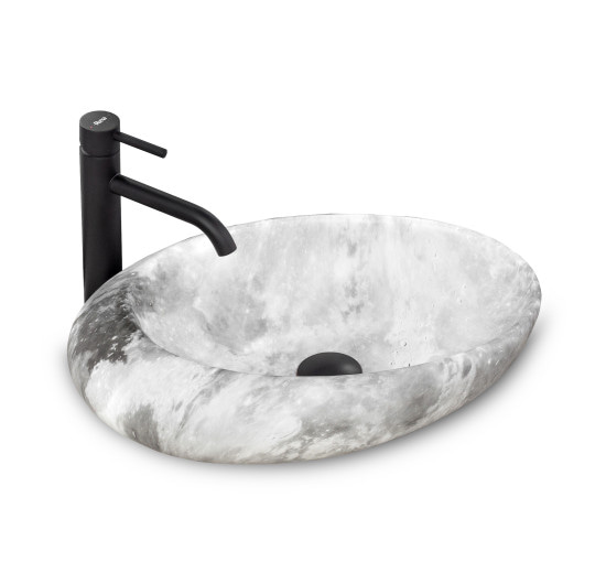 Раковина керамічна на стільницю Rea Roxy C Stone L.GREY (7832575332)