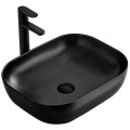 Умивальник на стільницю Rea Belinda Black Mat