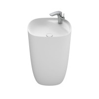 Умивальник підлоговий Roca Beyond 50 білий матовий без переливу (A3270B0620)