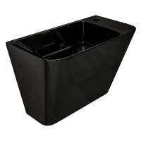 Умывальник моноблок подвесной VOLLE Teo 500x280x350 черный (13-88-601black)