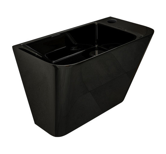 Умывальник моноблок подвесной VOLLE Teo 500x280x350 черный (13-88-601black)
