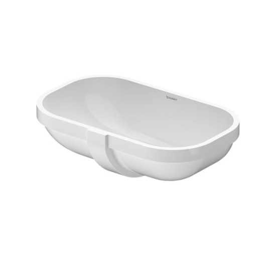 Умивальник Duravit D-CODE вбудований під стільницю 49x29 см (0338490000)
