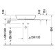 Умывальник на столешницу Duravit LUV 60x40 см (03796000001) WonderGliss
