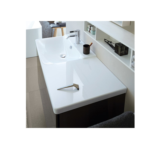 Умивальник меблевий асиметричний Duravit P3 COMFORTS 105х49.5 см чаша ліворуч (2333100000)