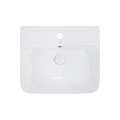 Раковина Qtap Virgo 485x410x125 White с донным клапаном QT18112258W