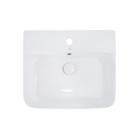 Раковина Qtap Virgo 485x410x125 White з донним клапаном QT18112258W