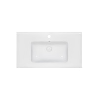 Раковина Qtap Albatross E49 900х490х200 White с донным клапаном QT01119090E49W