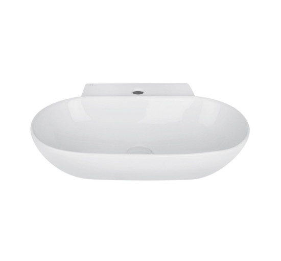 Раковина Qtap Cardinal 565х400х130 White с донным клапаном QT0411K177W