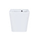 Раковина подвесная моноблок Qtap Tern 370х410х400 White с донным клапаном QT1711G808W