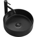 Раковина керамическая на столешницу Rea Sami BLACK MAT