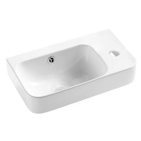 Умивальник підвісний IMPRESE 450x260x155мм прямокутний білий i11511