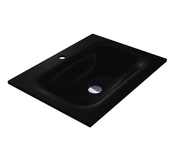 Умивальник Miraggio JESSEL 600 MIRASTONE BLACK