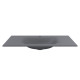 Умывальник Miraggio JESSEL 900 MIRASTONE GRAY