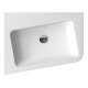 Умывальник Ravak 10° угловой 550 L/R white с отверстием (XJIL1155000/XJIP1155000)
