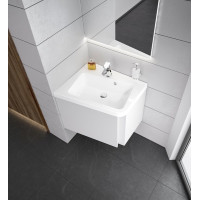 Умывальник Ravak 10° угловой 550 L/R white с отверстием (XJIL1155000/XJIP1155000)