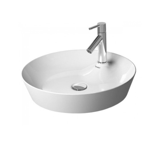 Умывальник на столешницу Duravit CAPE COD Ø 48 см (23284800001) WonderGliss