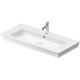 Умывальник мебельный Duravit WHITE TULIP 105х49 см с керамической накладкой (2363100000)