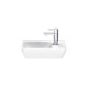 Умывальник Duravit D-NEO 40х22 см, отверстие для смесителя справа (0739400041)