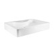 Раковина-чаша Qtap Crow 515х370х120 White з донним клапаном QT0511A064W