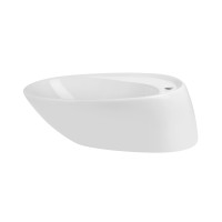 Раковина-чаша Qtap Scorpio 590х380х190 White з донним клапаном QT14111037W