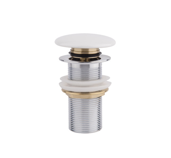 Раковина Qtap Nando 500х420х130 White с донным клапаном QT1211K404AW