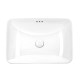 Раковина Qtap Jay 590х410х155 White з донним клапаном QT0711K425W