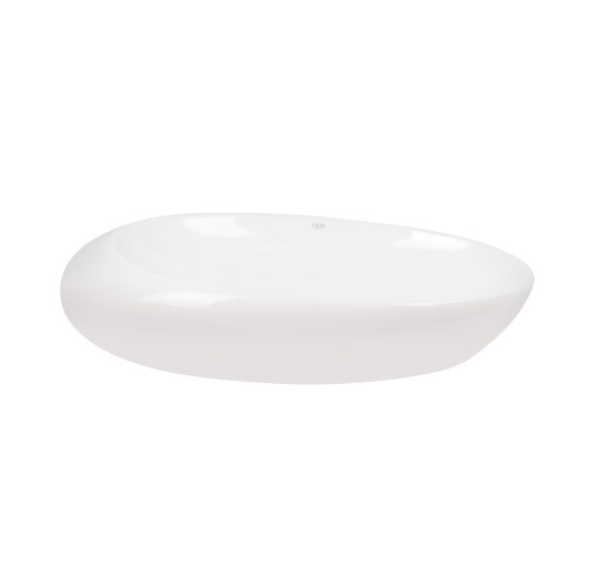Раковина-чаша Qtap Leo 690x435x180 White с донным клапаном QT11111094W