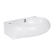 Раковина Qtap Leo 430x290x140 White с донным клапаном QT11115011LW