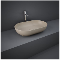 Раковина RAK Ceramics FEELING на стільницю 55см Matt Cappuccino FEECT5500514A