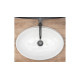 умывальник Rea Angela 31,5x46,5 white (REA-U9634)