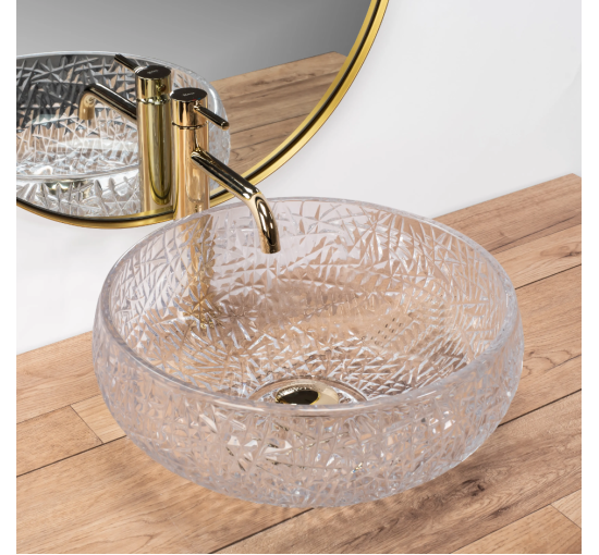 Умивальник (раковина) REA ICE CRISTAL накладний