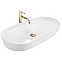 умывальник Rea Cleo 81 41x81 белый (REA-U0563)