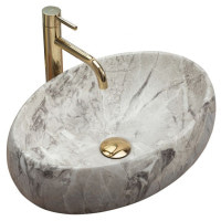 умивальник Rea Linda 33x48 stone (REA-U1020)