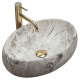 умивальник Rea Linda 33x48 stone (REA-U1020)
