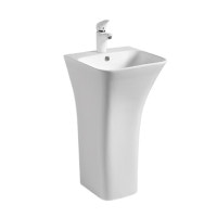 умывальник Rea Ada Slim 43x45 отдельностоящий, белый (REA-U9902)