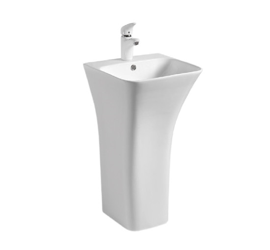 умывальник Rea Ada Slim 43x45 отдельностоящий, белый (REA-U9902)