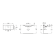 Умывальник Roca Gap 100 (A3270MA000)