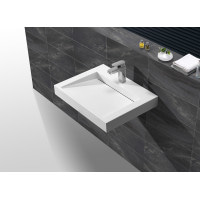 Раковина из искусственного камня Asignatura Stream 60 белая матовая (35701804)