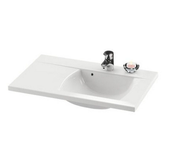 Умивальник Ravak Classic 800 L white з отвором (XJDL1180000)