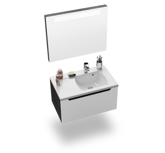 Умивальник Ravak Classic 800 L white з отвором (XJDL1180000)
