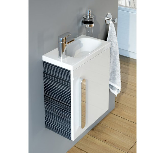 Умивальник Ravak Chrome L white з отвором (XJGL1100000)