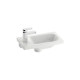 Умивальник Ravak Chrome L white з отвором (XJGL1100000)