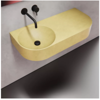 Умывальник из бетона желтый 900S