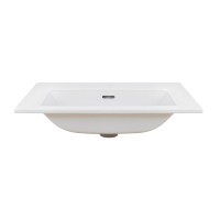 Раковина Qtap Stork 610х420х170 White с донным клапаном QT1511L738W