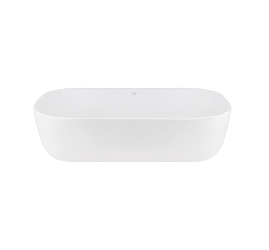 Раковина-чаша Qtap Robin 610x400x145 White с донным клапаном QT13112143PW