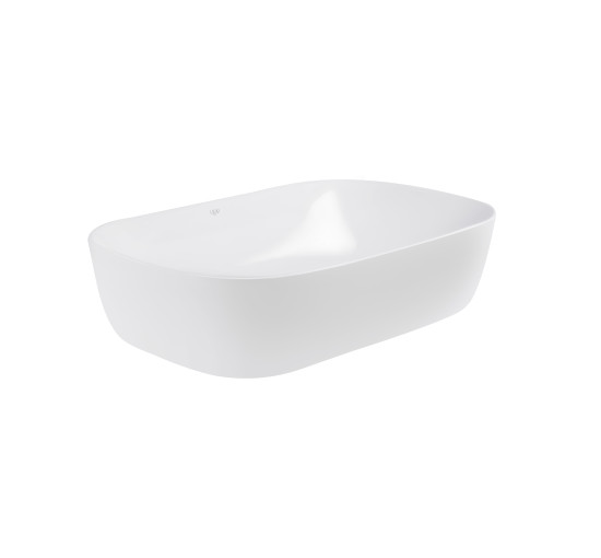 Раковина-чаша Qtap Robin 610x400x145 White с донным клапаном QT13112143PW