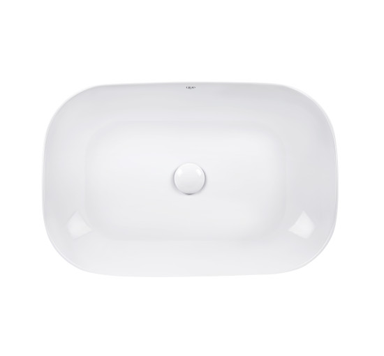 Раковина-чаша Qtap Robin 610x400x145 White с донным клапаном QT13112143PW