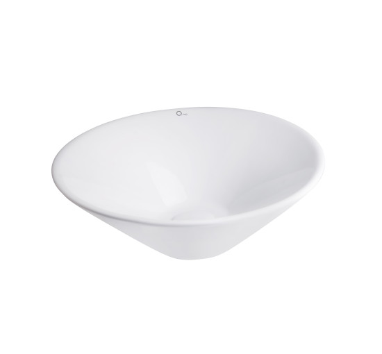 Раковина-чаша Qtap Amazon 425х425х155 White с донным клапаном QT0211K70W